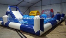 ocean ball pool with slide / inflatable pool toys / pool games