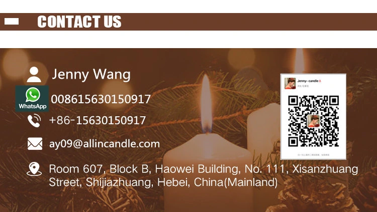 Wholesale 50g Pure White Candles to Nigeria Market