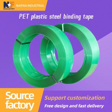 Reliable Plastic Steel Polyester Strapping Tape for Shipping