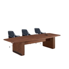 Dious luxury wooden veneered meeting table modern boardroom table conference table
