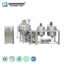 Vacuum Emulsifying Mixer for Cosmetics, Creams, Lotions, and Mayonnaise Making Machine