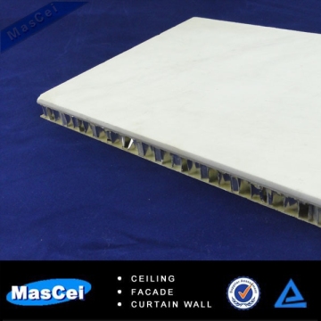 Granite aluminum honeycomb panels