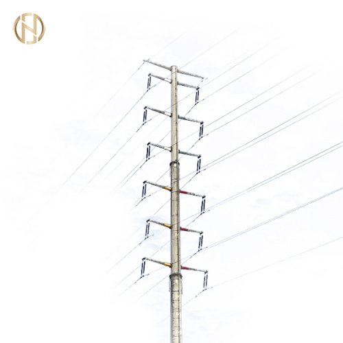 Customized Electric Transmission Line Steel Pole