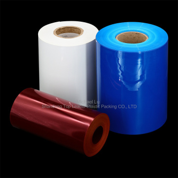 Various colors of pharmaceutical mono pvc film