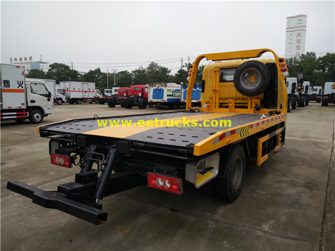 4ton Sinotruk Flatbed Tow Malori