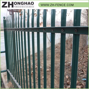 Good Reputation Hot Dipped Galvanized Palisade Fence