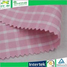 High quality non-ironing poplin 100 cotton check shirt fabric