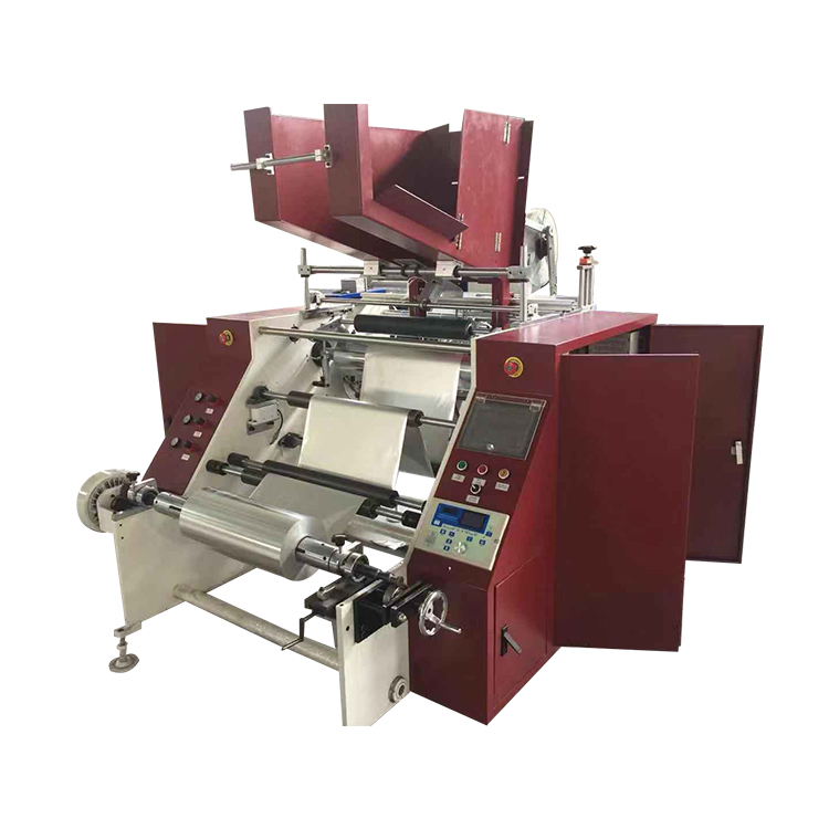 Factory Automatic Label Sticker Product Slitting And Rewinding Machine Paper