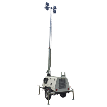 Diesel light tower telescopic mast up to 9m