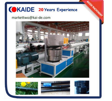 Cylindrical drip irrigation pipe extrusion machine KAIDE