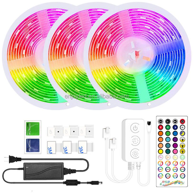 5050 BT light strip set RGB seven color light strip app intelligent control