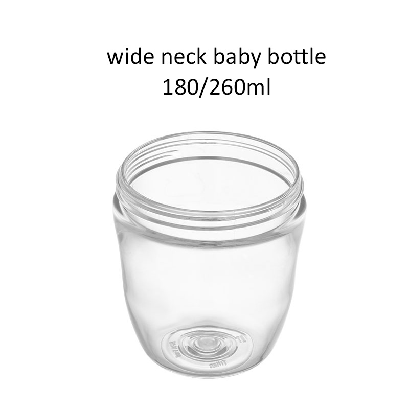 big neck mouth baby bottle tritan bottle milk bottle 180ml