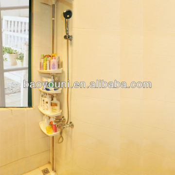 BAOYOUN bathroom shampoo holder bathroom corner shelf 0787
