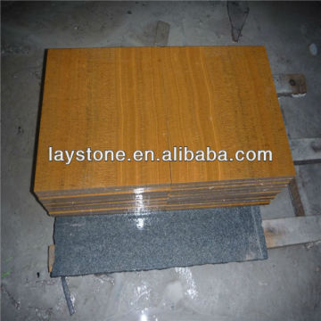 Hot sale royal wood yellow wood color marble