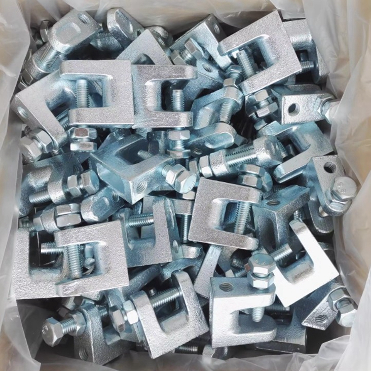 Temperöntvény gerenda bilincsek gyári porcelán (3) Malleable Iron Beam Clamps factory china (3)