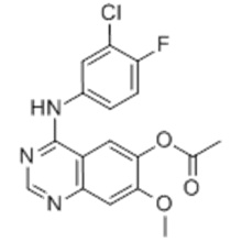Name: 6-Quinazolinol,4-[(3-chloro-4-fluorophenyl)amino]-7-methoxy-, 6-acetate, hydrochloride (1:1) CAS 184475-70-5