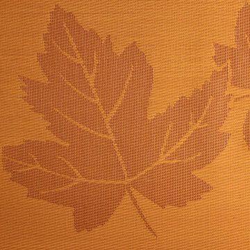 Revestimentos de parede de vinil, Nonwoven apoiado, fácil de instalar e remover, com Maple Leaf Design