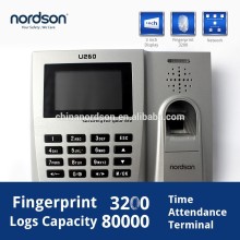 Embedded wifi standard EU hot sale finger tech time record equipment ( FR-U260 )