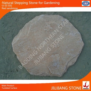 garden landscaping flagstone stepping stone