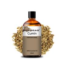 Étiquette de graines de cumin noire à chaud