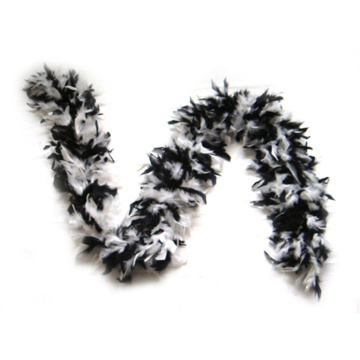 Brushy Chandelle Boas Dyed Fluffy Turkey Feather Boa