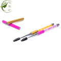 Travel Diamond Mascara Makeup Brushes Wand With Cap