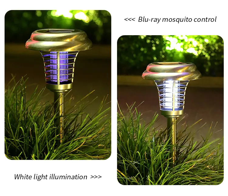 Eco-Friendly Solar Mosquito Killer Lamp with LED Technology