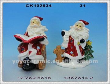 porcelain christmas santa craft