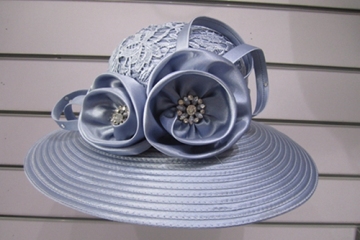 Women's Fabric Covered Fancy Couture Hats