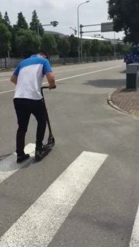 Mini Neo Chrome Electric Scooter for Children