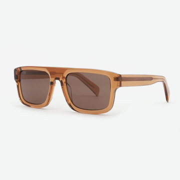 Square classic Acetate Unisex Sunglasses