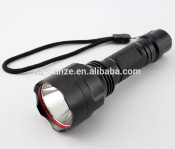 Five-speed police zoom powerful rechargeable LED Tactical LED Flashlight
