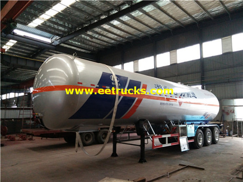 60m3 200ton Propane Semi-Trailer Tank