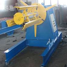 fully automatic haide factory good quality roofing tile roll forming uncoiler machine