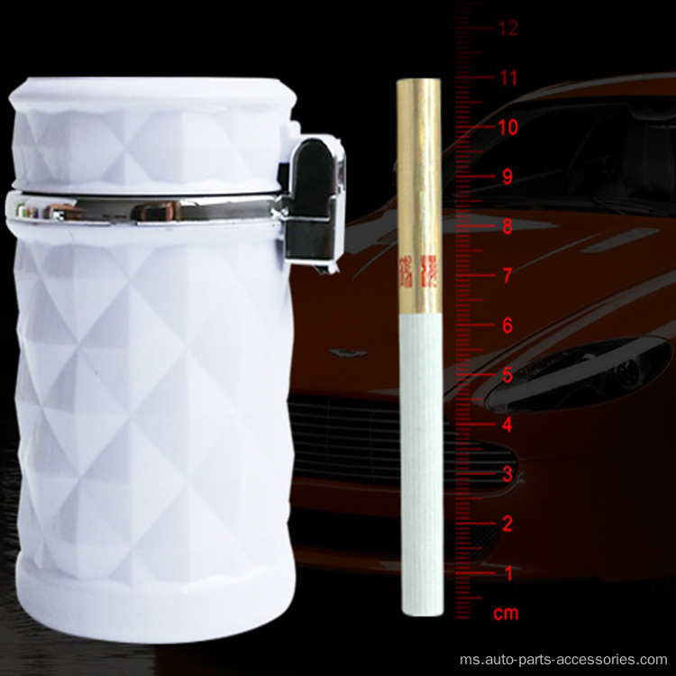 Dengan LED Light Creative Portable Car Ashtray