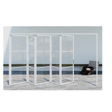 Custom Aluminum Bi-Fold Glass Door