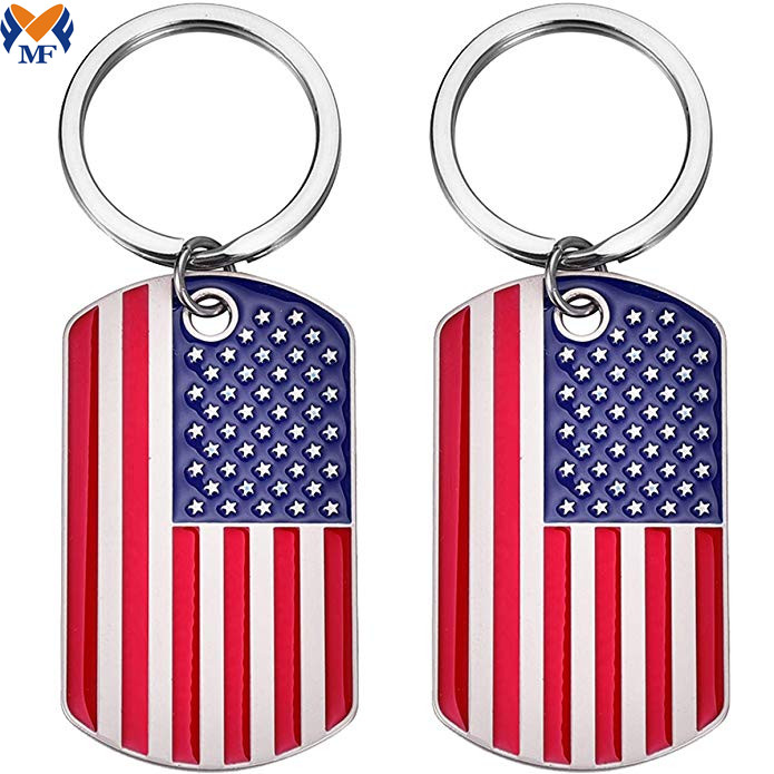 Metall Personlig logotyp USA Emamel Pin -gradient