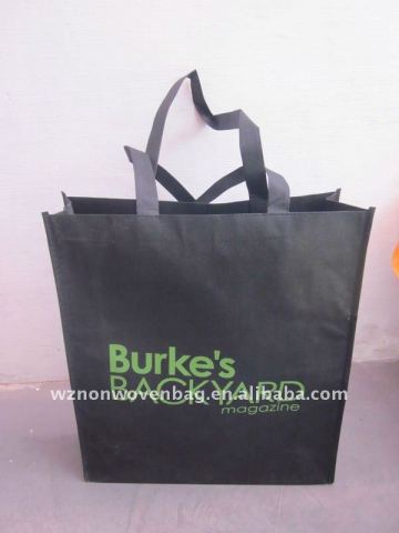 silk screen printing eco-friendly pp non woven tote bag