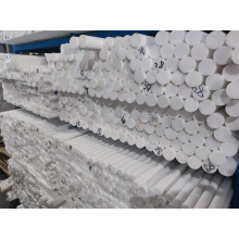 10 ~ 200mm çapında beyaz PTFE Yuvarlak çubuk