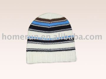 fashion hat/stripe hat/knitted hat