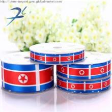 Wholesale Flag Series Satin Ribbon for packing gifs