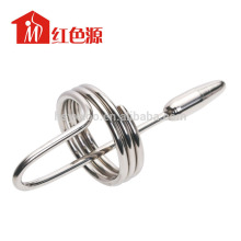 Sex Toys For Man Stainless Steel Head Ring Penis Plug Male Bondage