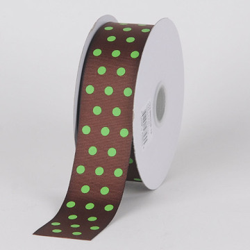 DOT Print Grosgrain Ribbon