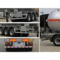 12.8m Gas Gas Liquefied Transport نصف مقطورة