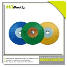 Factory olympic weightlifting pure rubber plate wholesale