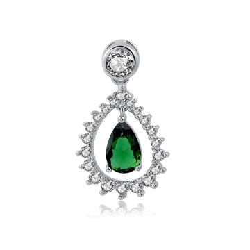 925 Sterling Silver Pendent, water Prop Shapes Pendent