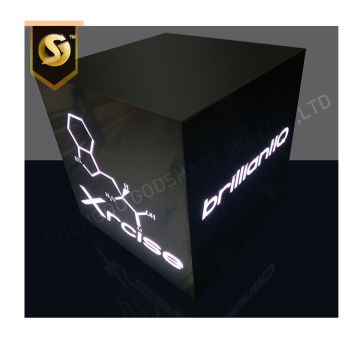 Señalización de señal de caja de luz 3d