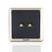 double TV socket