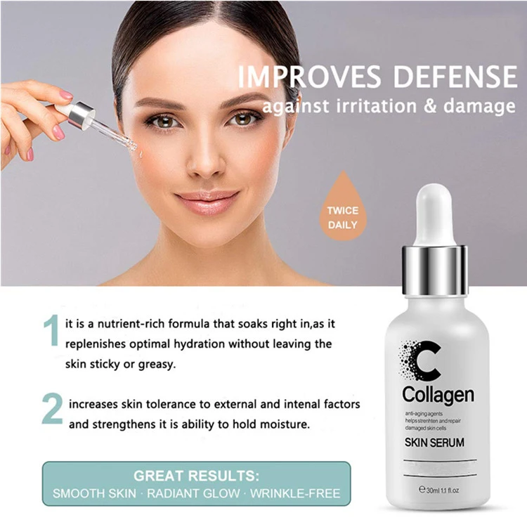 Professional Strength Treatment Anti Wrinkle Skin Care Collagen Serum