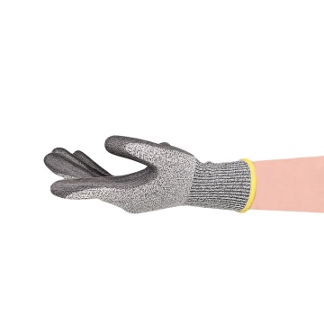 Hespax Anti-cut HPPE Work PU Glove General Purpose
